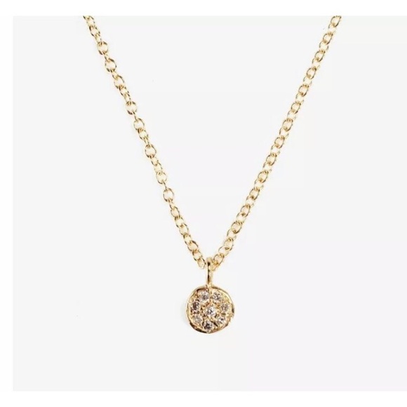 catbird Jewelry - Satomi Kawakita diamond disc necklace 18k $750